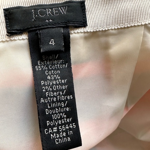 🍁 BUNDLE ONLY - 5/$15  J. Crew Metallic & Coral Striped A-Line Skirt - Picture 4 of 4